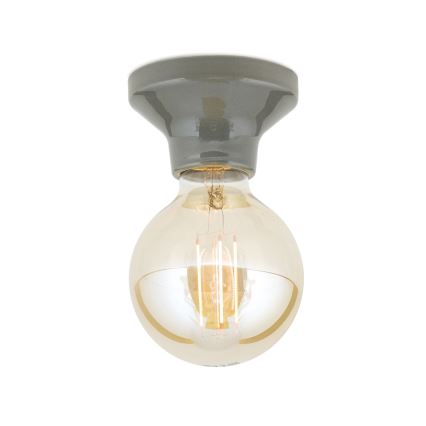 Плафон FROST 1xE27/60W/230V сив