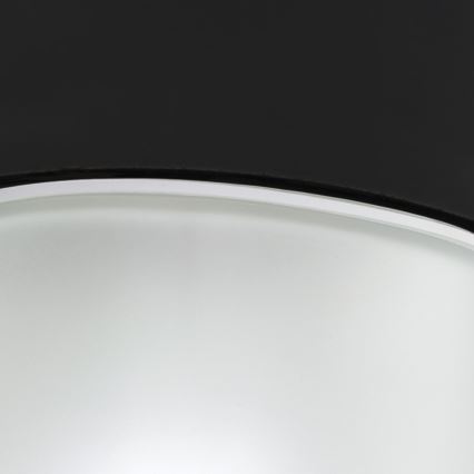 Плафон OSTIA 1xE27/40W/230V Ø 9,8 см черен