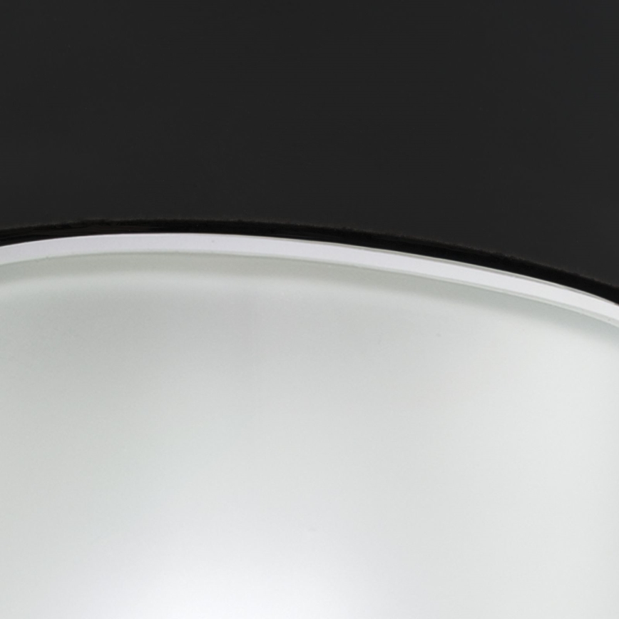 Плафон OSTIA 1xE27/40W/230V Ø 9,8 см черен