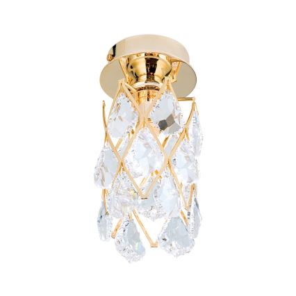 Плафон RITA 1xG9/40W/230V Ø 9 см, златист