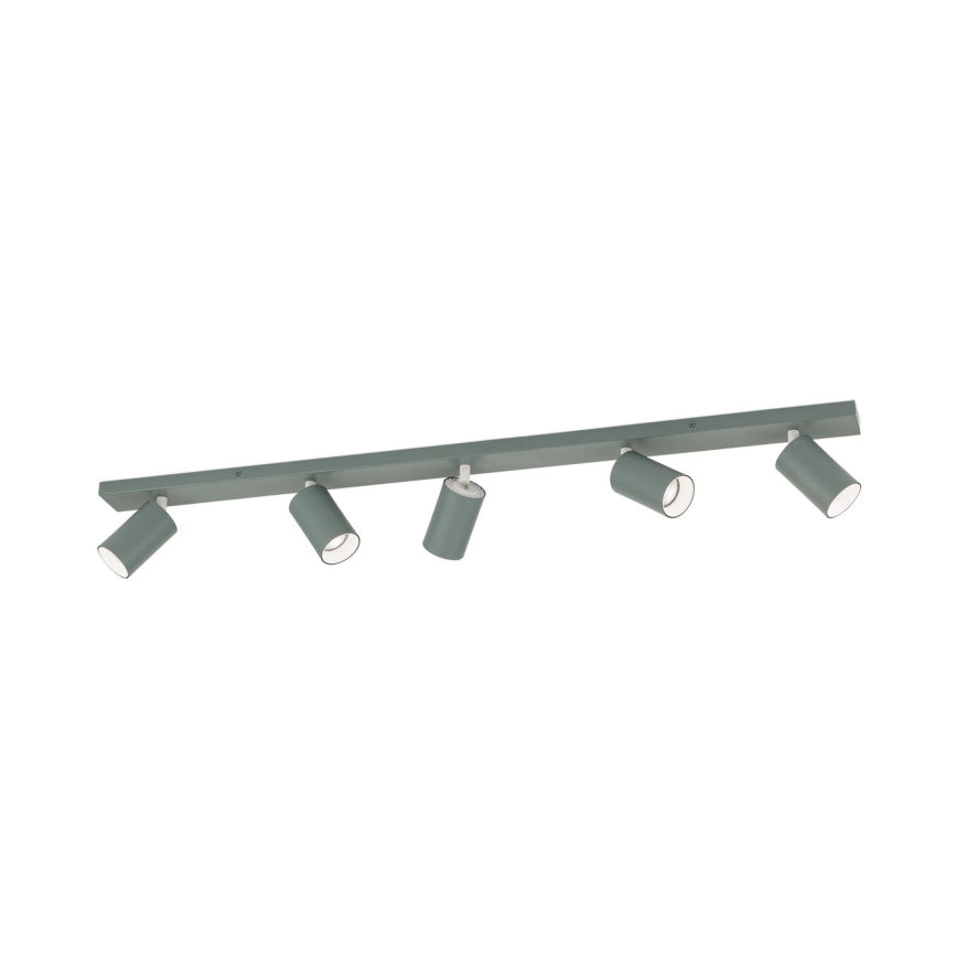 Точково осветително тяло PENN 5xGU10/13W/230V сиво