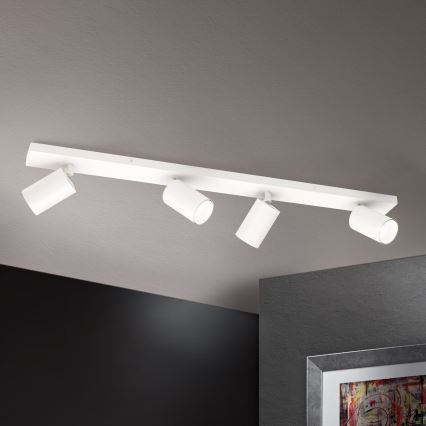 Точково осветително тяло SEAN 4xGU10/13W/230V бяло