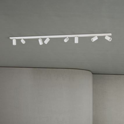 Точково осветително тяло SEAN 8xGU10/13W/230V бяло