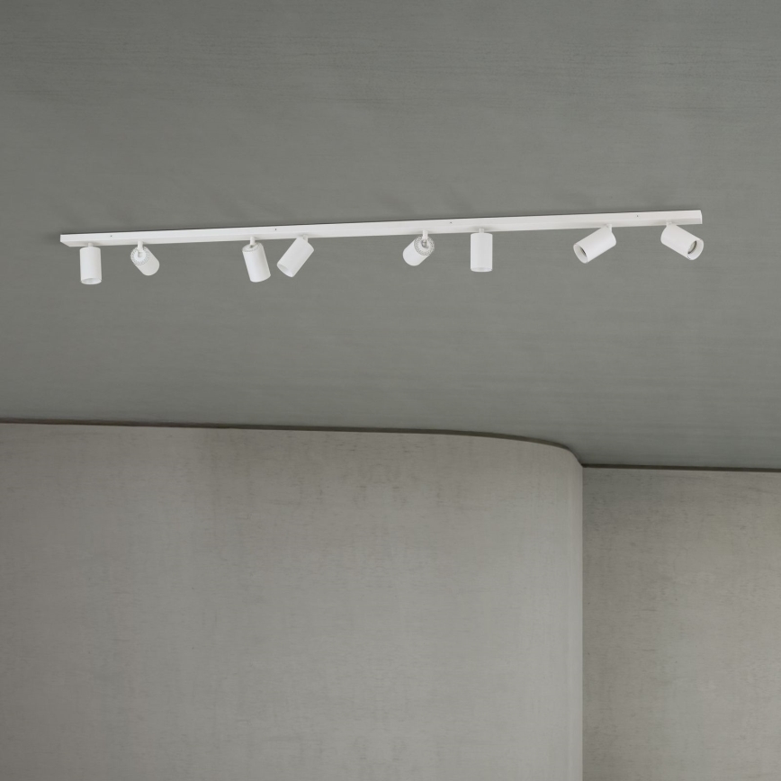 Точково осветително тяло SEAN 8xGU10/13W/230V бяло