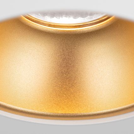 Точково осветително тяло STARLIGHT 1xGU10/50W/230V бяло/златисто