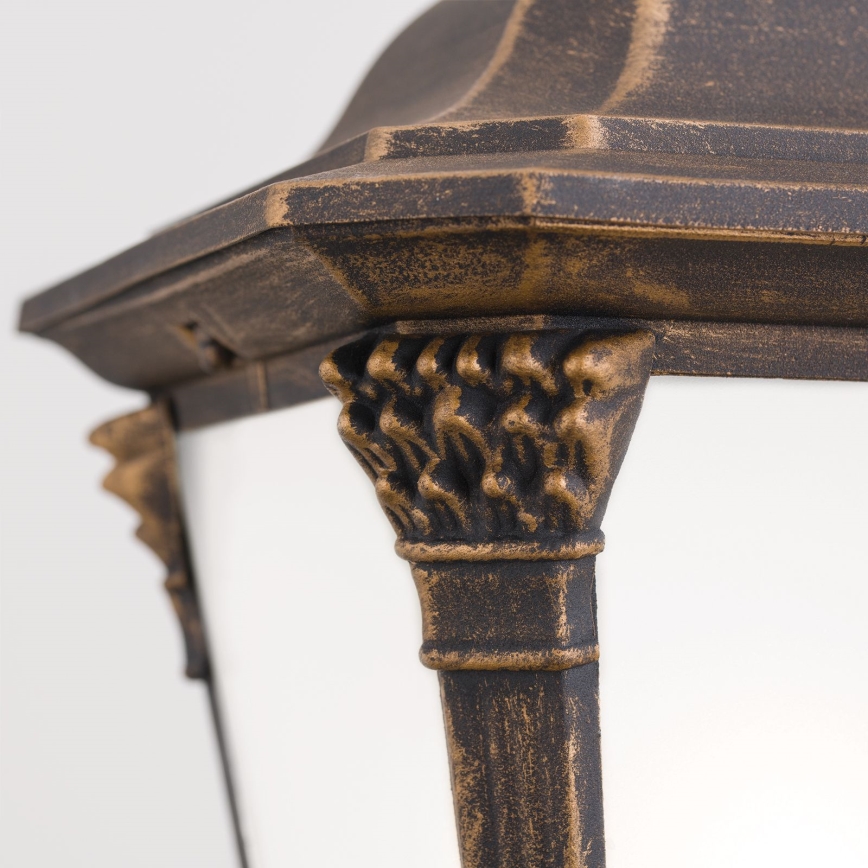 Външна лампа AIKO 1xE27/60W/230V 115 см IP23 бронз/патина