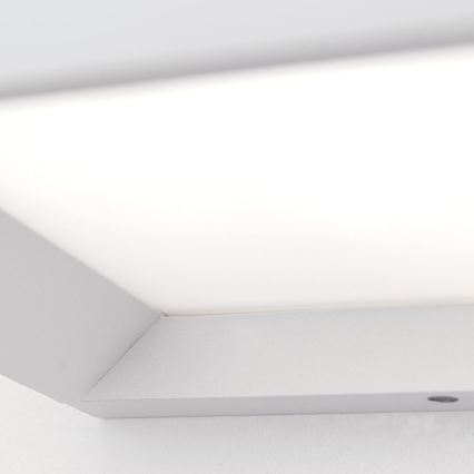 Външно осветително тяло HENRY 1xE27/15W/230V 16x16 cm IP44 бяло