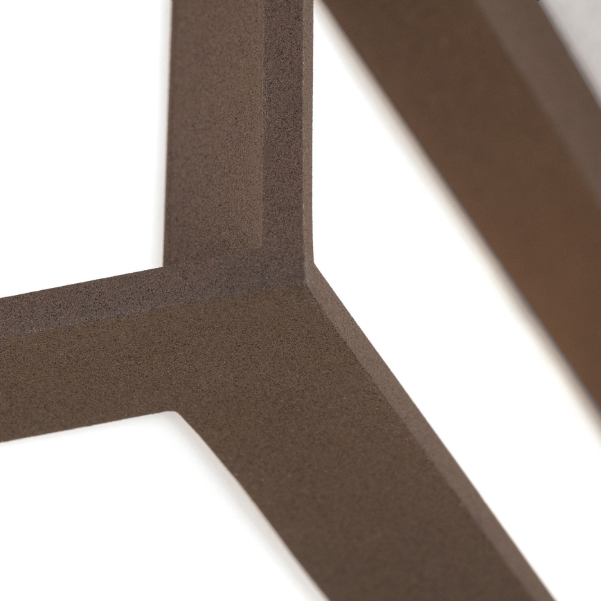 Външно осветително тяло HENRY 2xE27/15W/230V IP44 кафяво