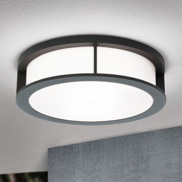 Orion - Външно осветително тяло HENRY 2xE27/15W/230V Ø 30 см IP44 антрацит