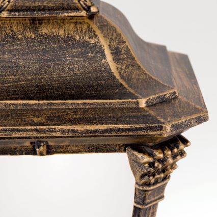 Vъншно висящо осветително тяло AIKO 1xE27/60W/230V IP23 бронз/патина