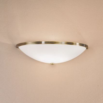 Аплик AIDA 1xE14/40W/230V бронзов/патина