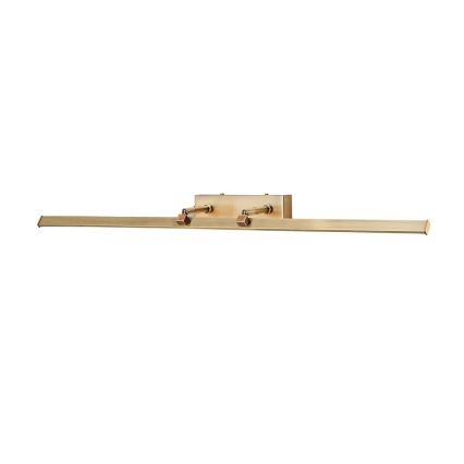 LED Лампа за картина PUBLIO LED/15W/230V 75 см златист/патина