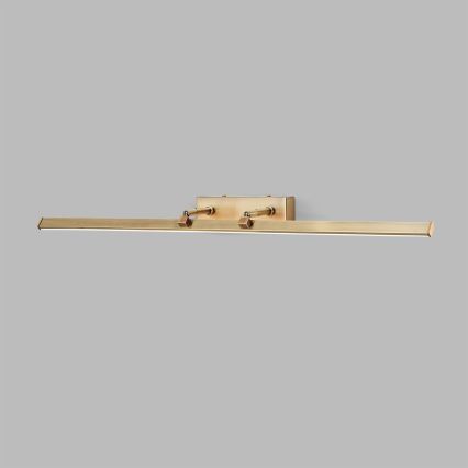 LED Лампа за картина PUBLIO LED/15W/230V 75 см златист/патина