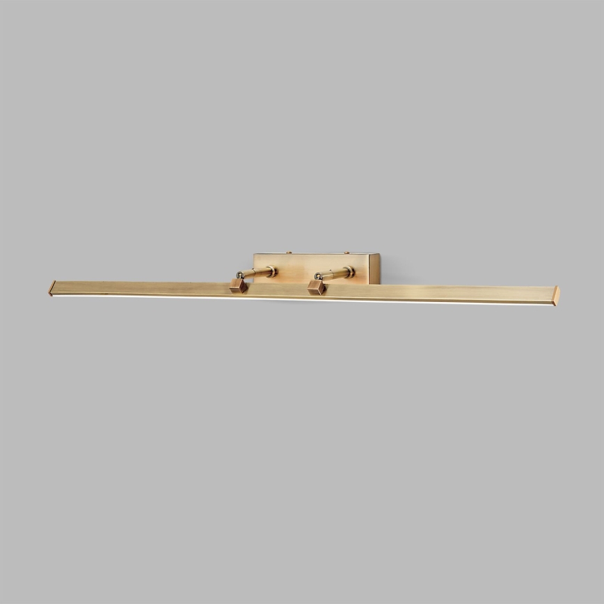 LED Лампа за картина PUBLIO LED/15W/230V 75 см златист/патина