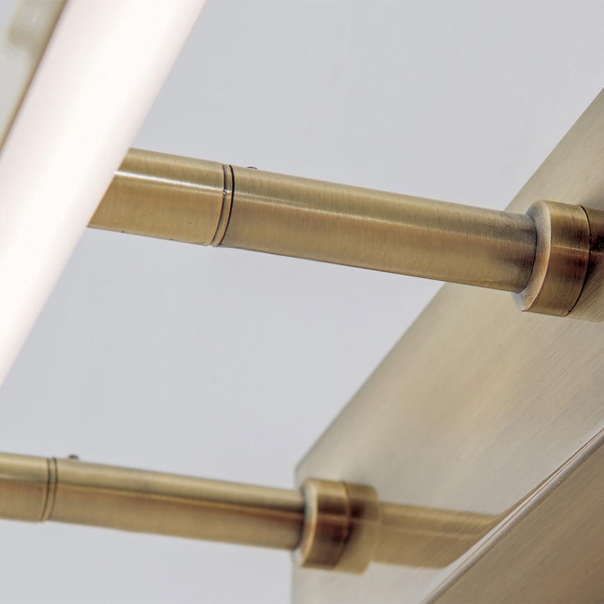 LED Лампа за картина PUBLIO LED/15W/230V 75 см златист/патина