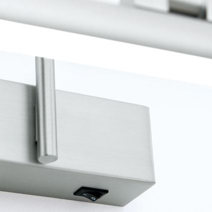 LED Лампа за картина PORTRAIT LED/6W/230V 30 см матов хром