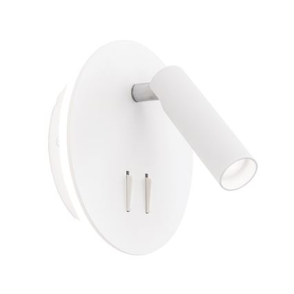 LED Стенен спот LENNY LED/6W/230V + LED/3W бял