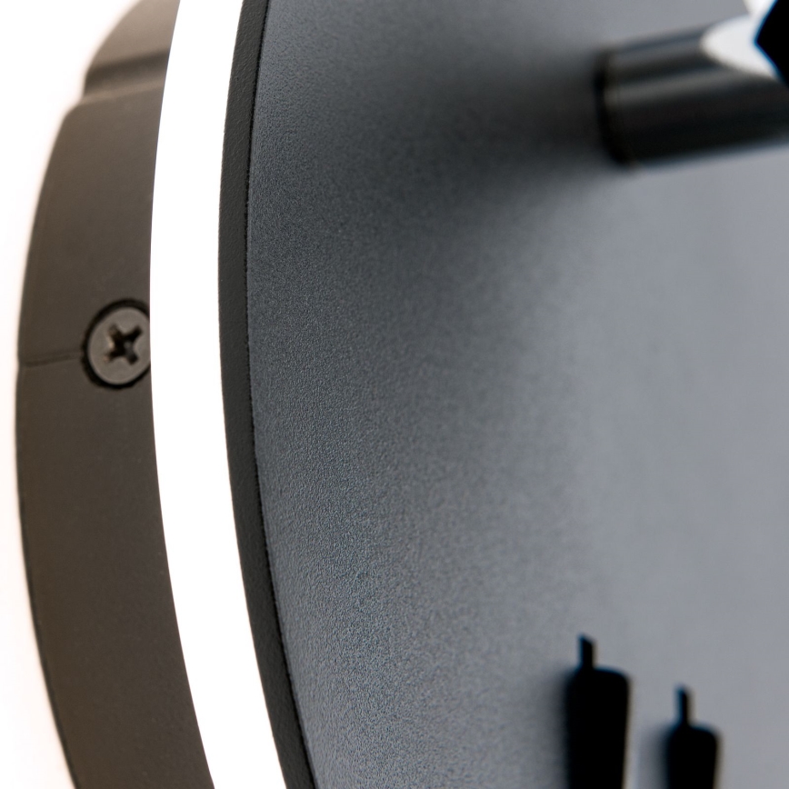 LED Стенен спот LENNY LED/6W/230V + LED/3W черен