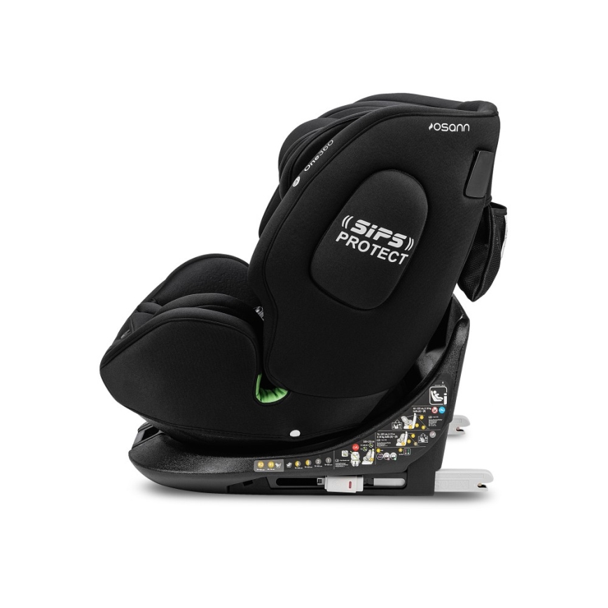 OSANN - Автокресло ONE 360 i-Size 40-150 см, изцяло черно