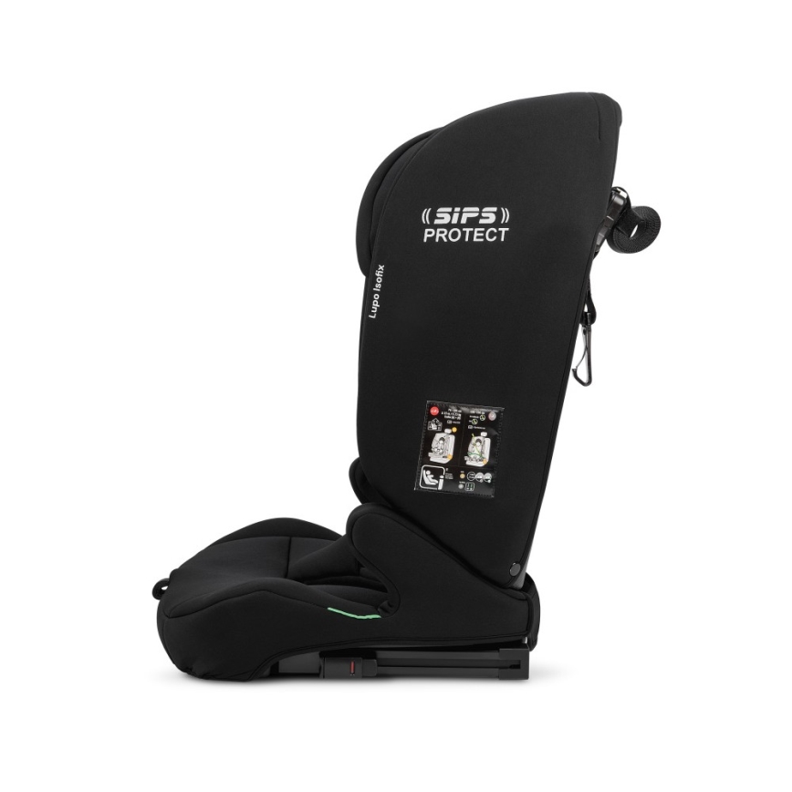 OSANN - Детско столче за автомобил Lupo ISOFIX i-Size 76-150 cm, черно