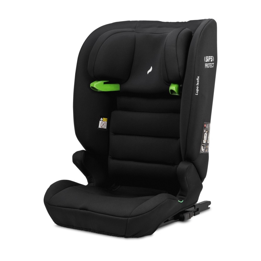 OSANN - Детско столче за автомобил Lupo ISOFIX i-Size 76-150 cm, черно