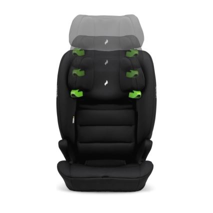 OSANN - Детско столче за автомобил Lupo ISOFIX i-Size 76-150 cm, черно