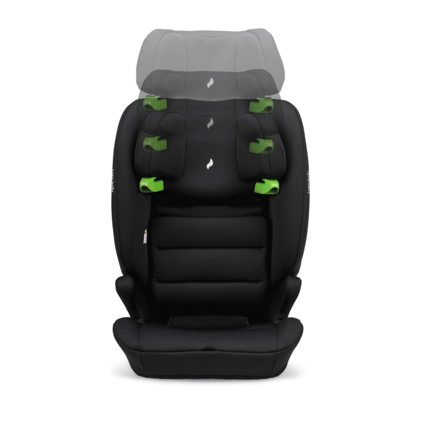 OSANN - Детско столче за автомобил Lupo ISOFIX i-Size 76-150 cm, черно