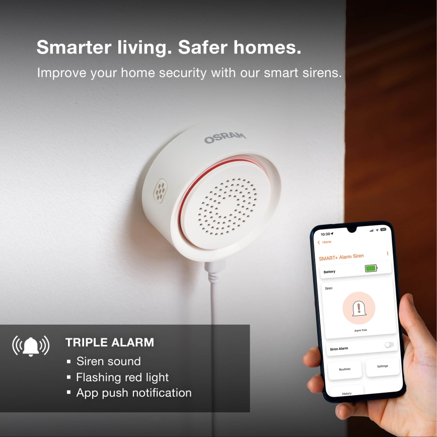 Osram - Аларма SMART+ 5V Wi-Fi