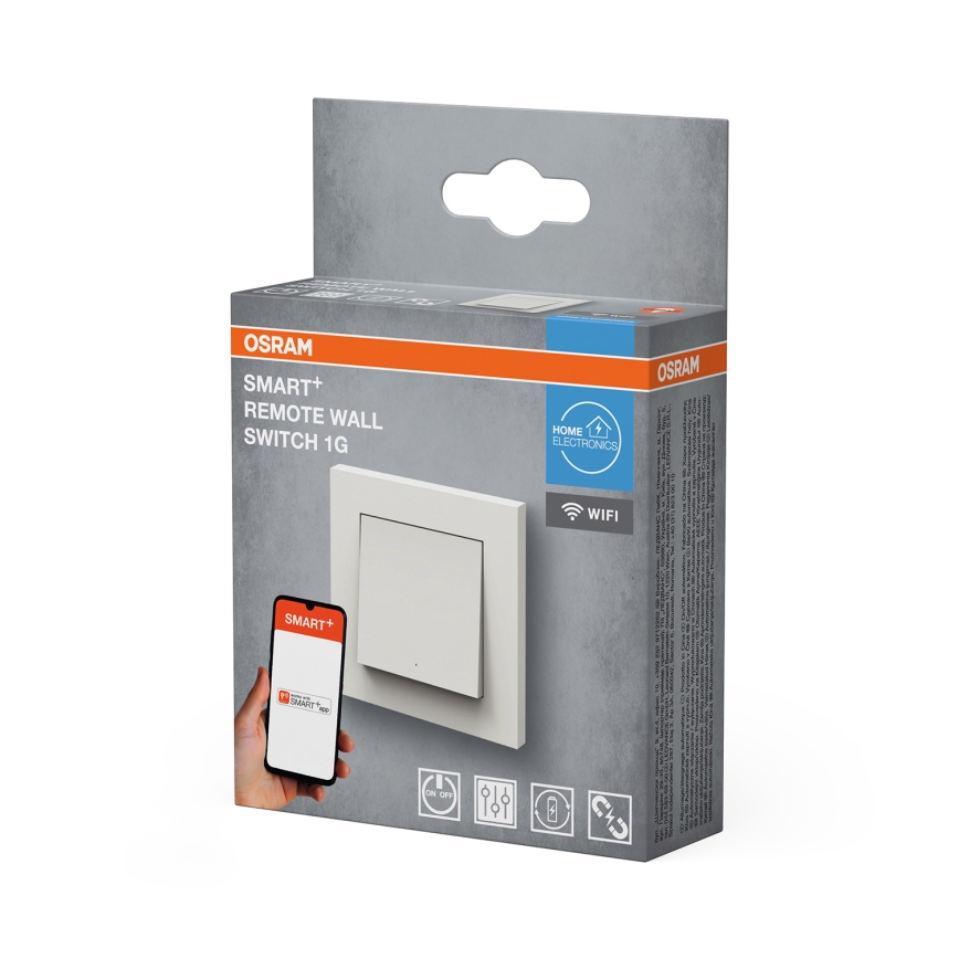 Osram - Безжичен ключ с едно копче SMART+ 5V Wi-Fi