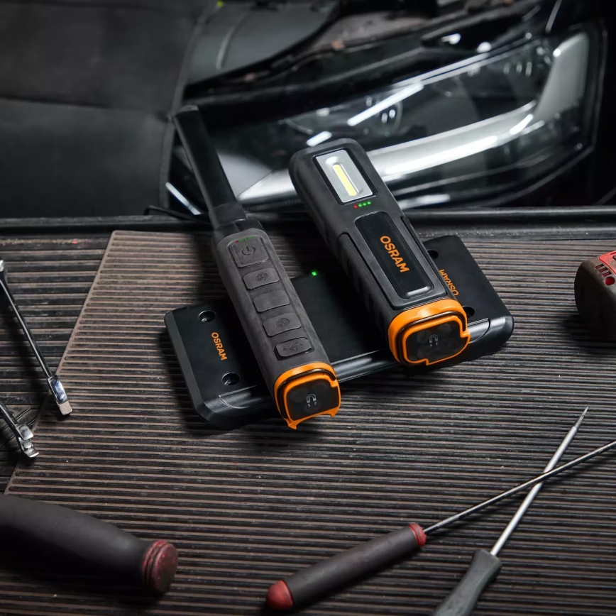 Osram - Безжично магнитно зарядно устройство LEDINSPECT DUAL CHARGE PAD 5V