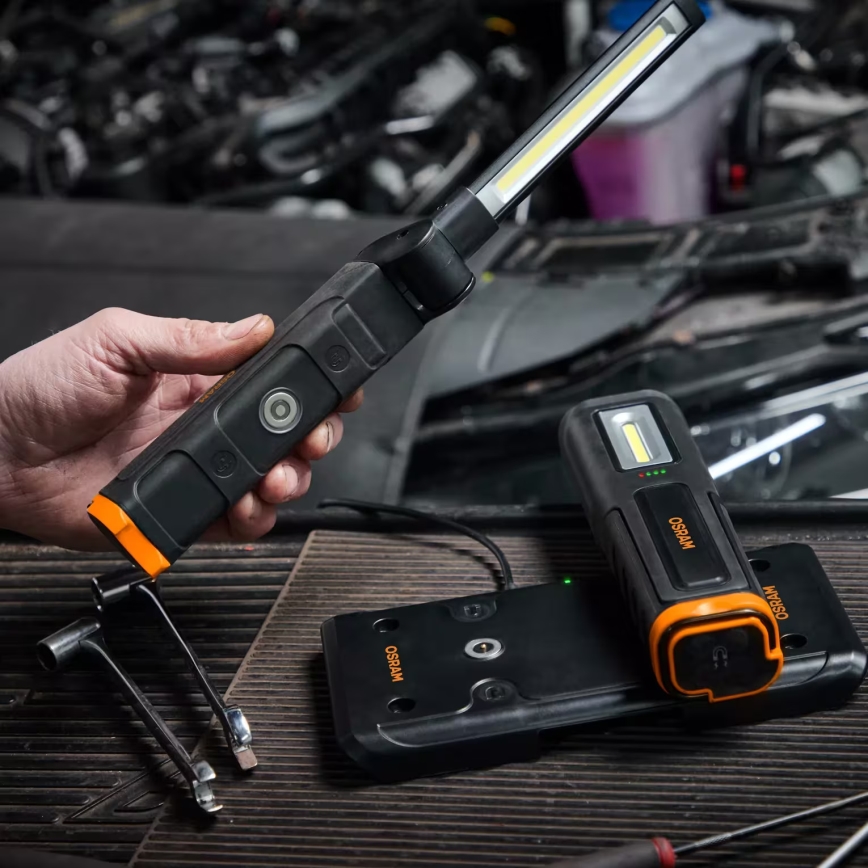 Osram - Безжично магнитно зарядно устройство LEDINSPECT DUAL CHARGE PAD 5V