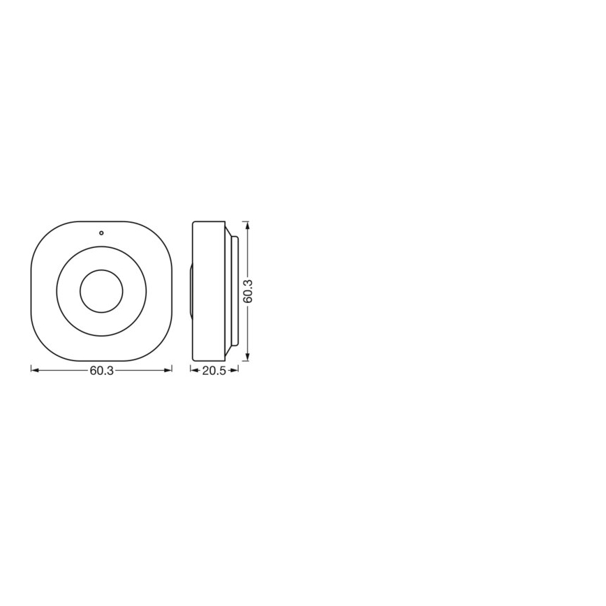 Osram - Датчик за движение SMART+ 3,7V Wi-Fi 500 mAh