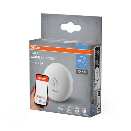 Osram - Детектор за изтичане на вода SMART+ 3V Wi-Fi IP67 1400 mAh