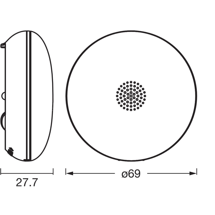 Osram - Детектор за изтичане на вода SMART+ 3V Wi-Fi IP67 1400 mAh