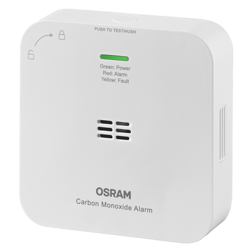 Osram - Детектор за въглероден оксид SMART+ 2xAA Wi-Fi