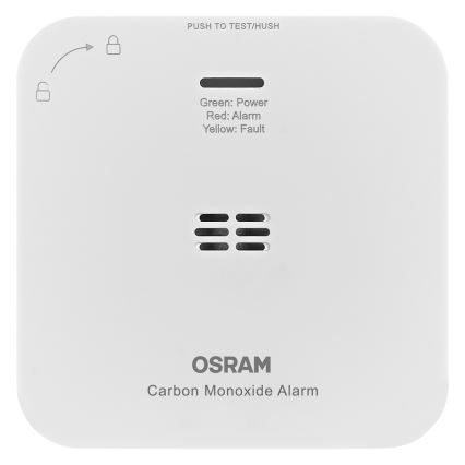 Osram - Детектор за въглероден оксид SMART+ 2xAA Wi-Fi