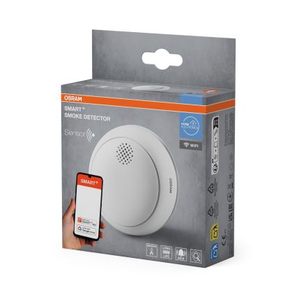 Osram - Димен детектор SMART+ 3V Wi-Fi 1400 mAh