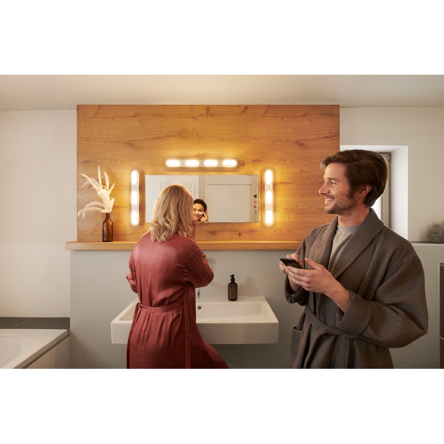 Osram - Димируемо LED стенно осветително тяло за баня SMART+ DUPLO LED/24W/230V 3000-6500K IP44 Wi-Fi