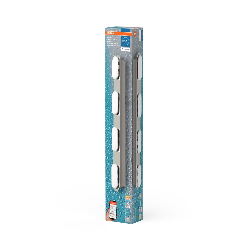 Osram - Димируемо LED стенно осветително тяло за баня SMART+ DUPLO LED/24W/230V 3000-6500K IP44 Wi-Fi