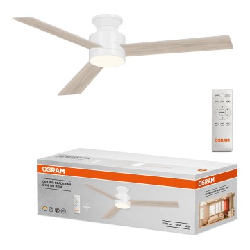 Osram - димируем таванен вентилатор BLADE LED/18W/230V 3000/4000/6000K + дистанционно управление