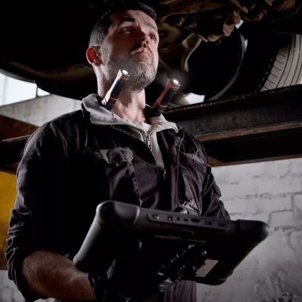 Osram - LED димируема презареждаема вратна лампа LEDINSPECT WEARABLE NECKLIGHT LED/1W/3,7V IP54 1000 mAh