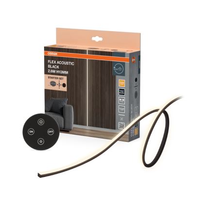 Osram - LED Димируема лента FLEX ACOUSTIC 2,6m LED/29W/230V + дистанционно управление