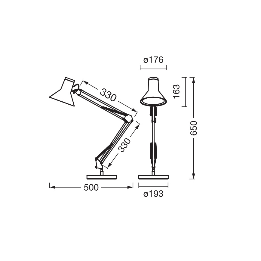 Osram - Димируема LED настолна лампа OFFICE LINE LED/9W/230V 3000K черна