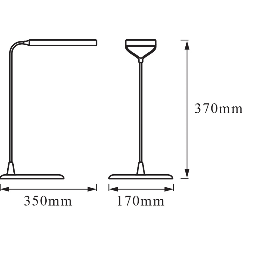 Osram - димируема LED настолна лампа PANAN LED/5W/5V