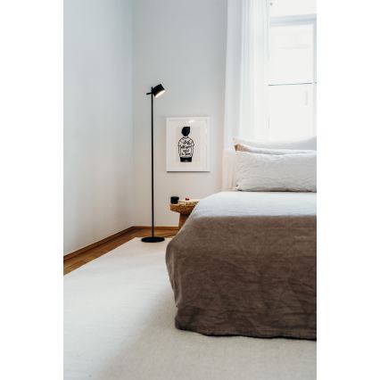 Osram - LED димируема подова лампа с докосване DECOR KYOTO LED/12W/230V CRI 90 черна