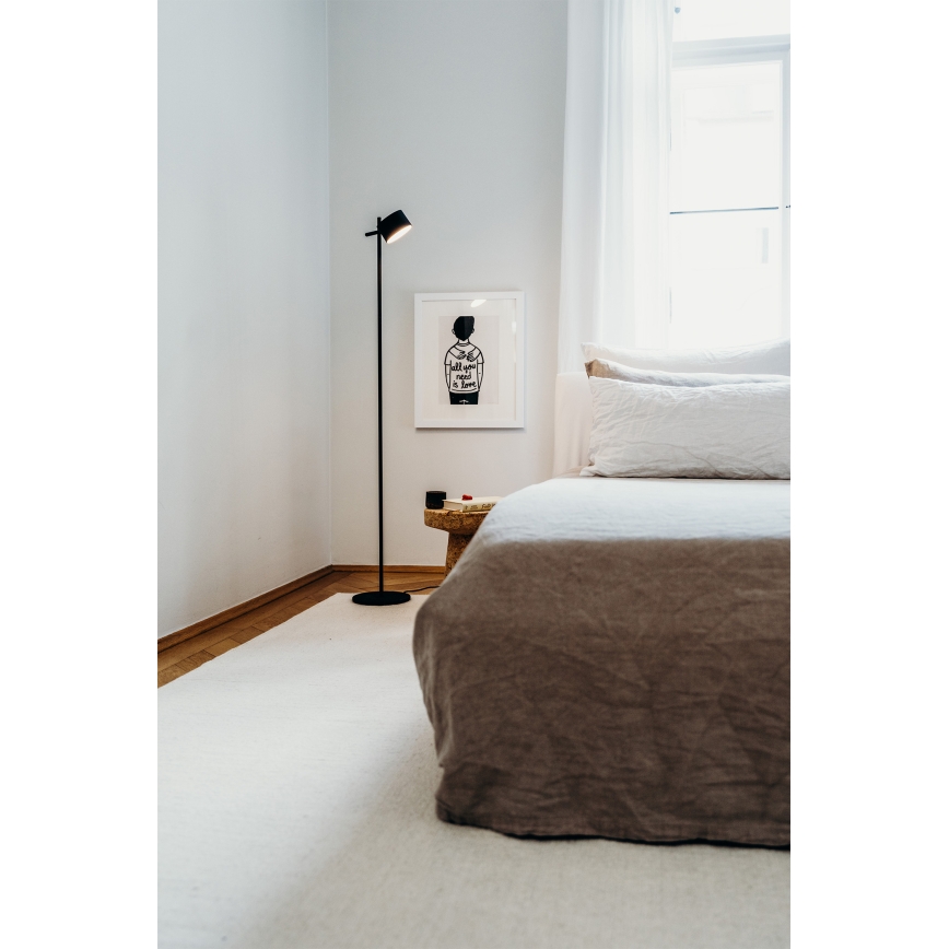 Osram - LED димируема подова лампа с докосване DECOR KYOTO LED/12W/230V CRI 90 черна