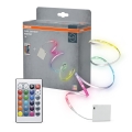 Osram - димируема LED RGB лента FLEX BATTERY 5m LED/5W/4xAA + дистанционно управление
