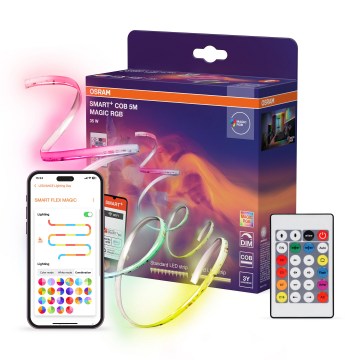 Osram - димируема LED RGB лента SMART+ MAGIC 5m LED/35W/230V Wi-Fi + дистанционно управление
