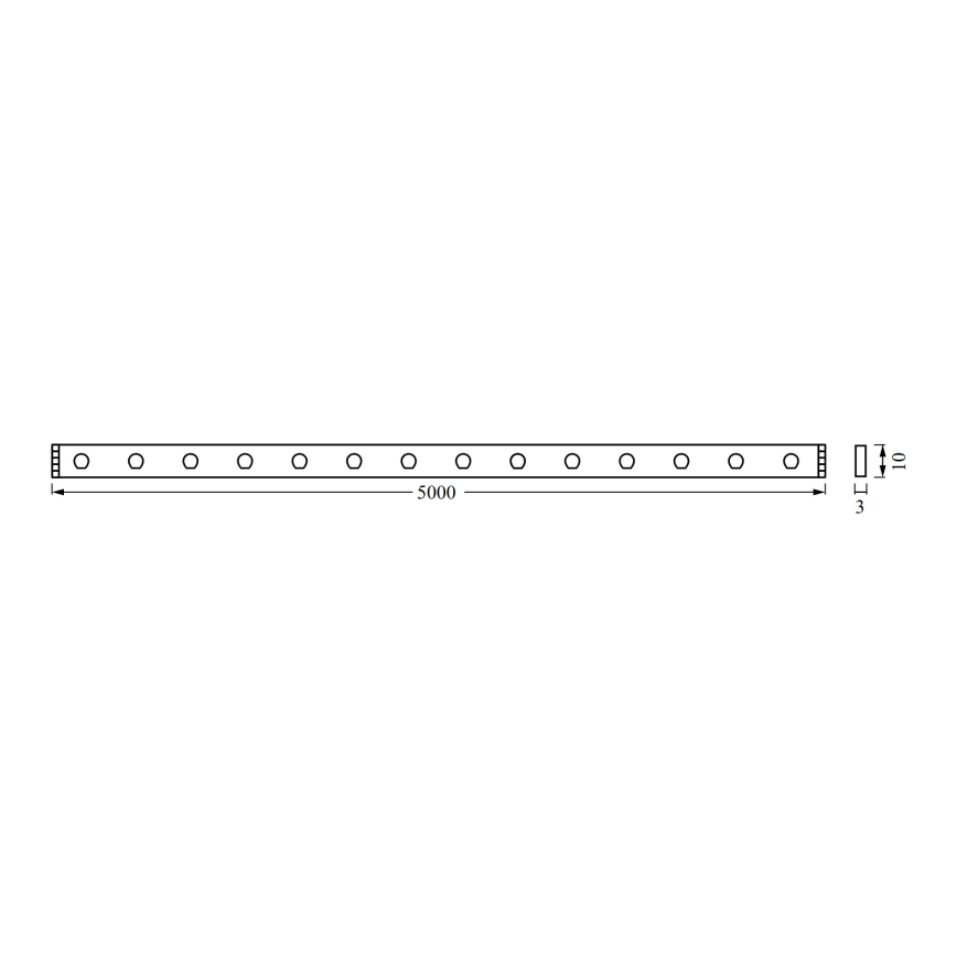 Osram - RGB LED димируема лента SMART+ MAGIC FLEX 5m LED/24W/230V Wi-Fi + дистанционно управление