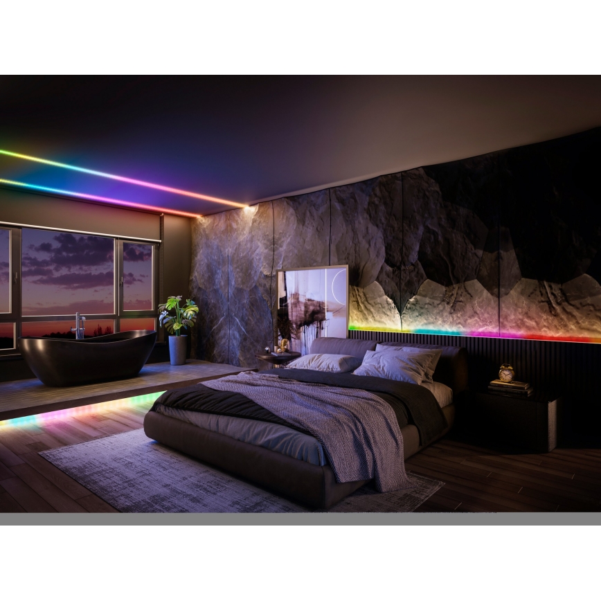 Osram - димируема LED RGB лента SMART+ MAGIC FLEX 3m LED/15,5W/230V Wi-Fi + дистанционно управление